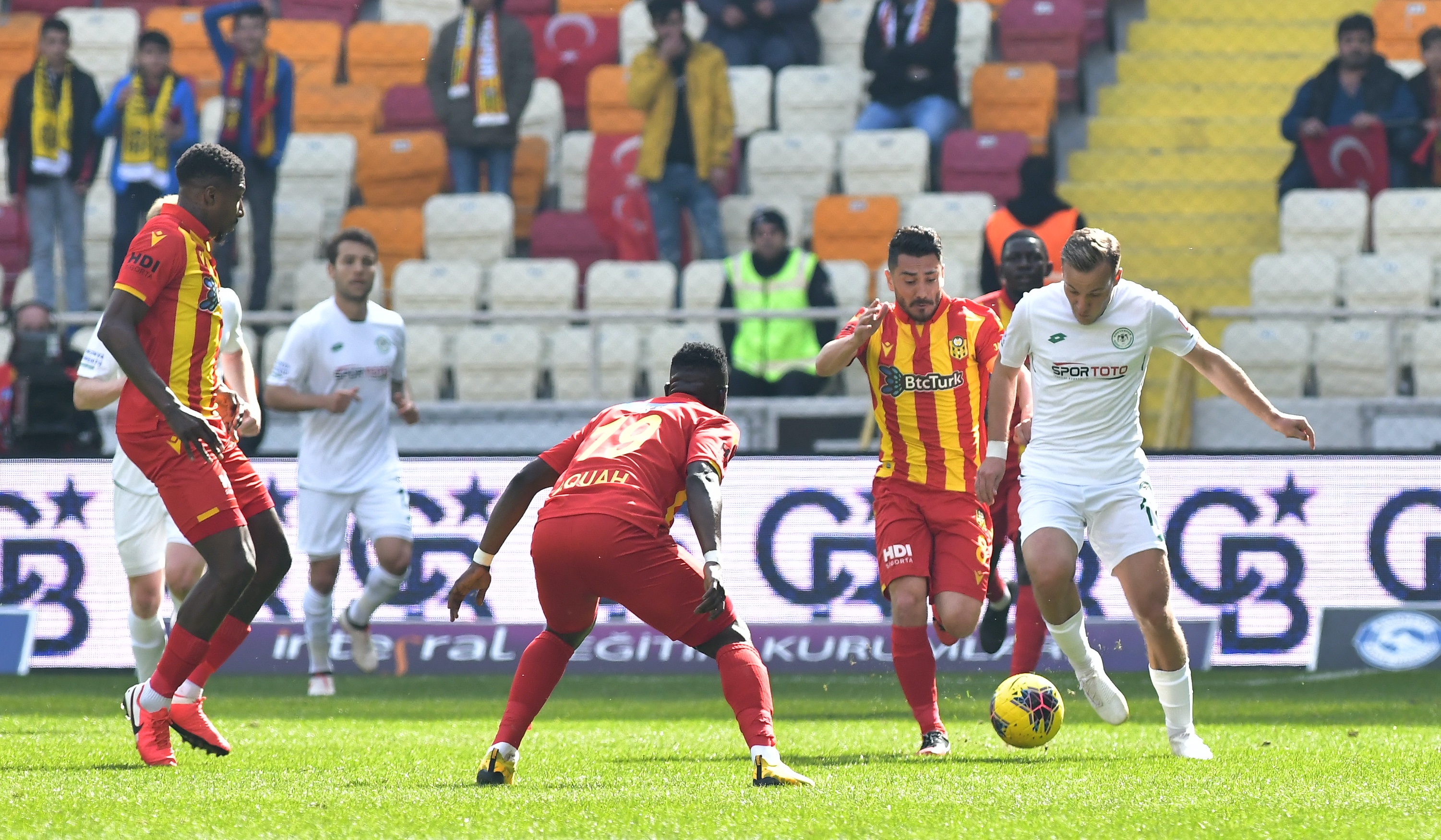 Yeni Malatyaspor-Konyaspor maçından kareler 3