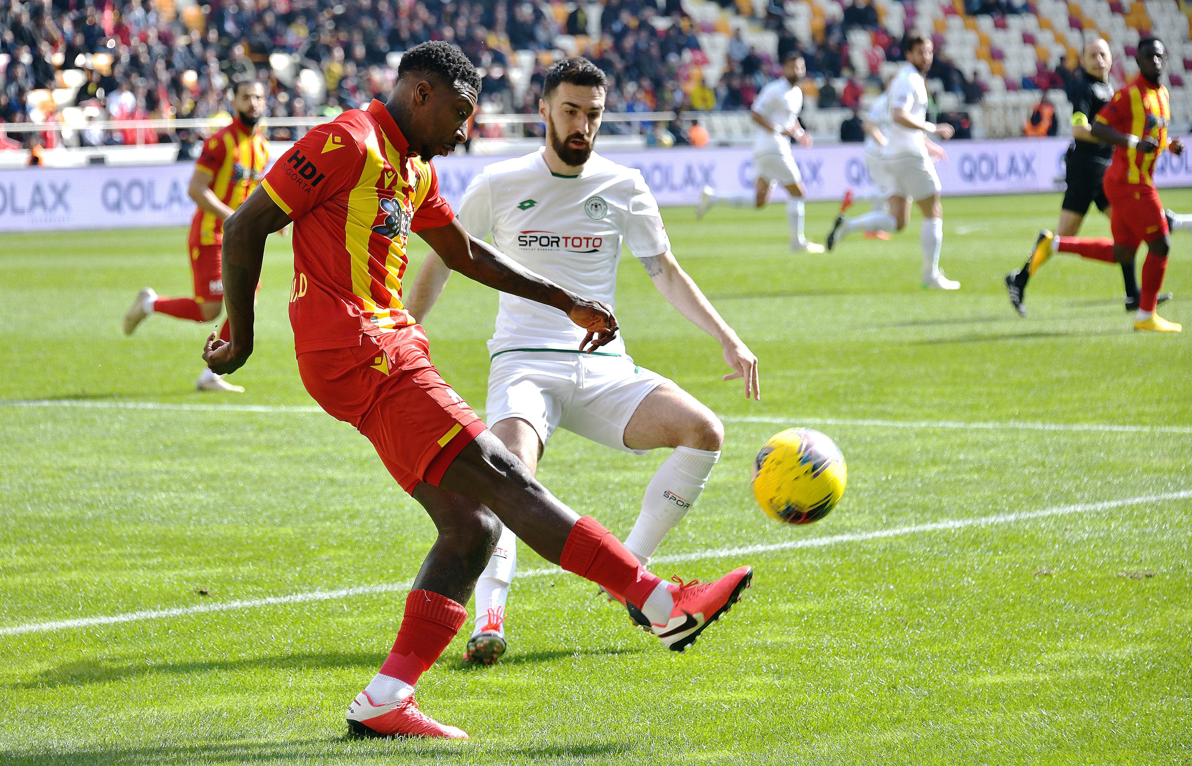 Yeni Malatyaspor-Konyaspor maçından kareler 7
