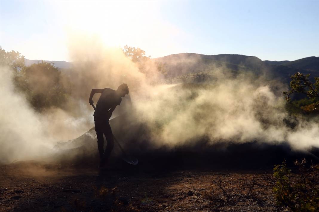 Konya'da mangal kömürcülerinin emeklerle dolu zorlu mücadelesi 5