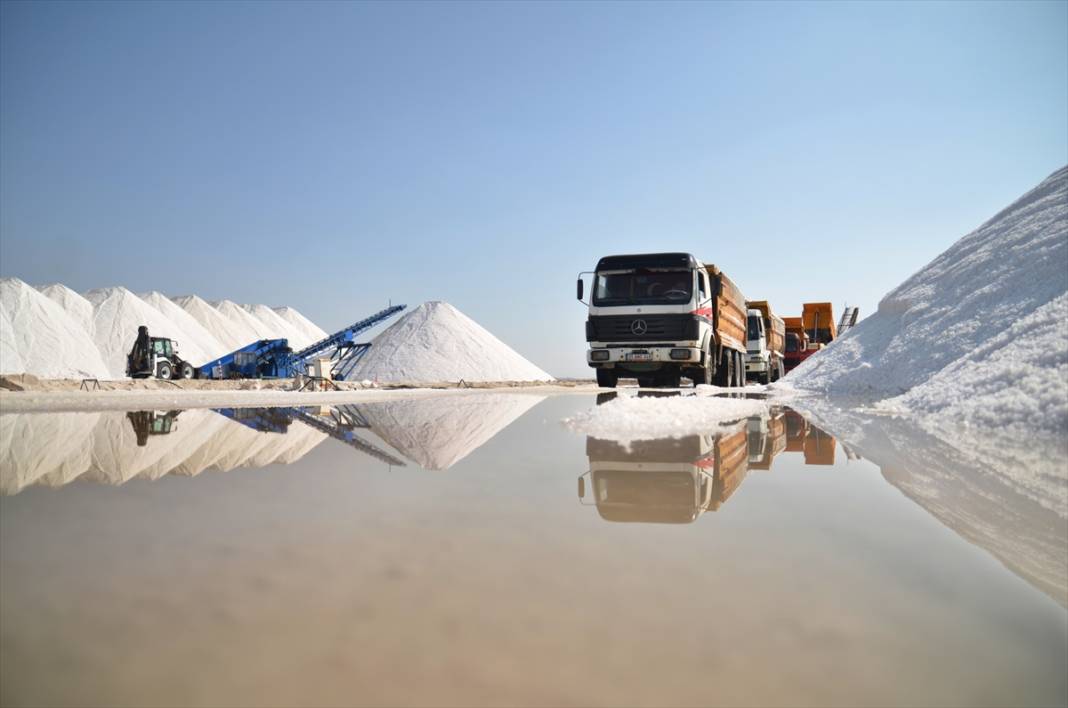 Konya'dan 60 ülkeye tuz ihracatı 21