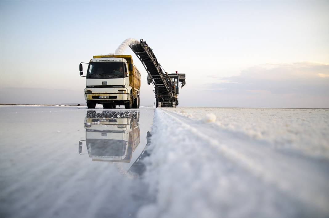 Konya'dan 60 ülkeye tuz ihracatı 7