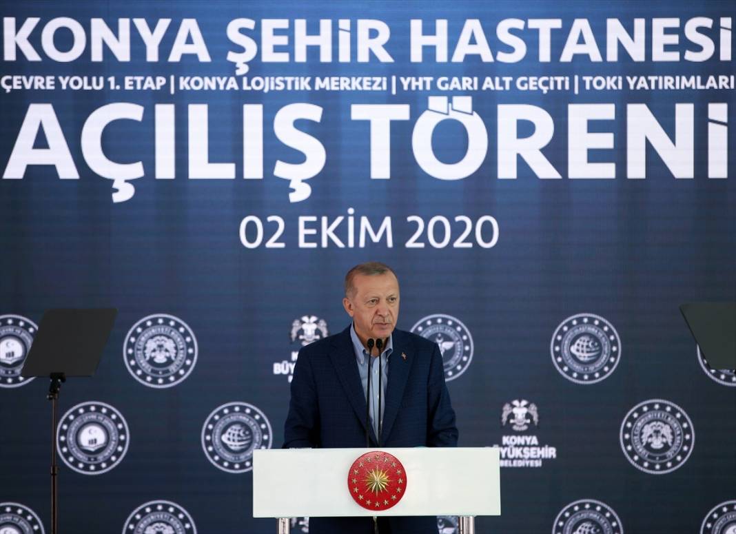 Konya'da tarihi gün! Erdoğan dev eserlerin açılışını yaptı 14