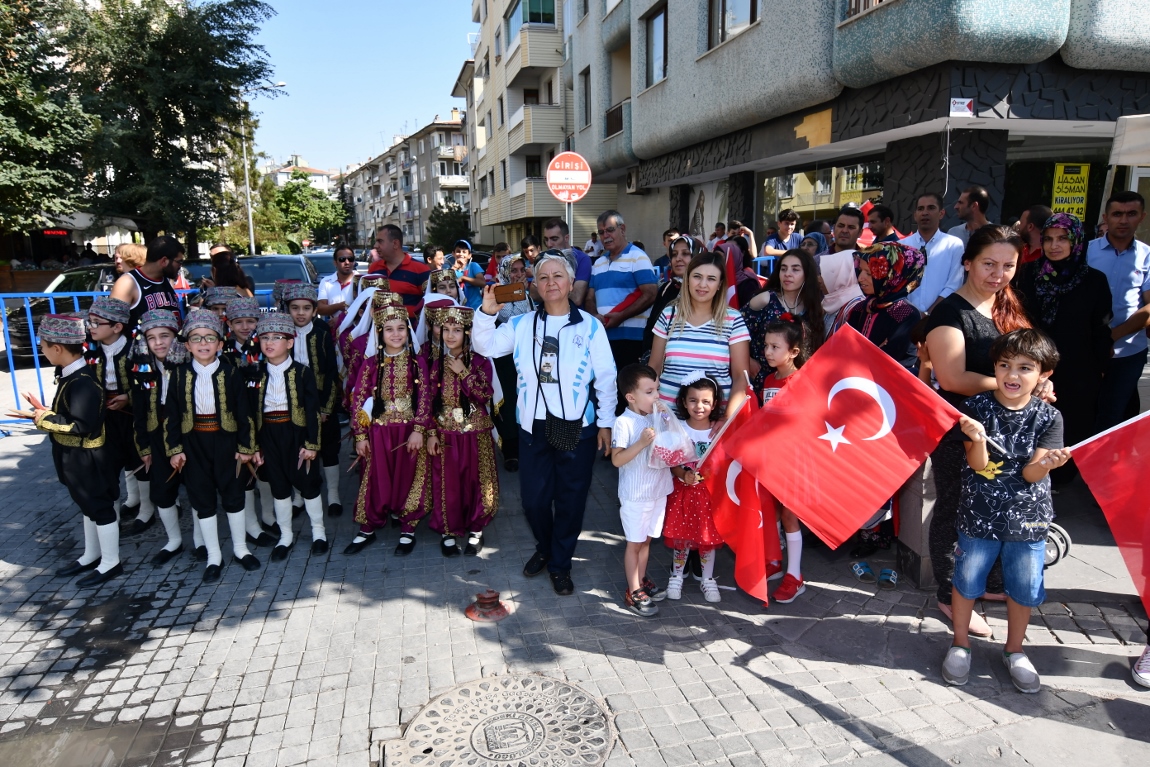 Konya'da 30 Ağustos kutlamalarından renkli kareler 27