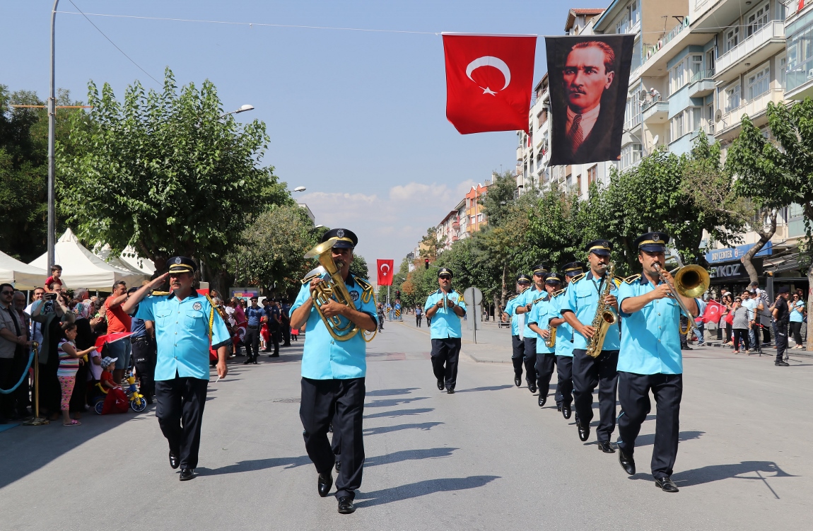 Konya'da 30 Ağustos kutlamalarından renkli kareler 33