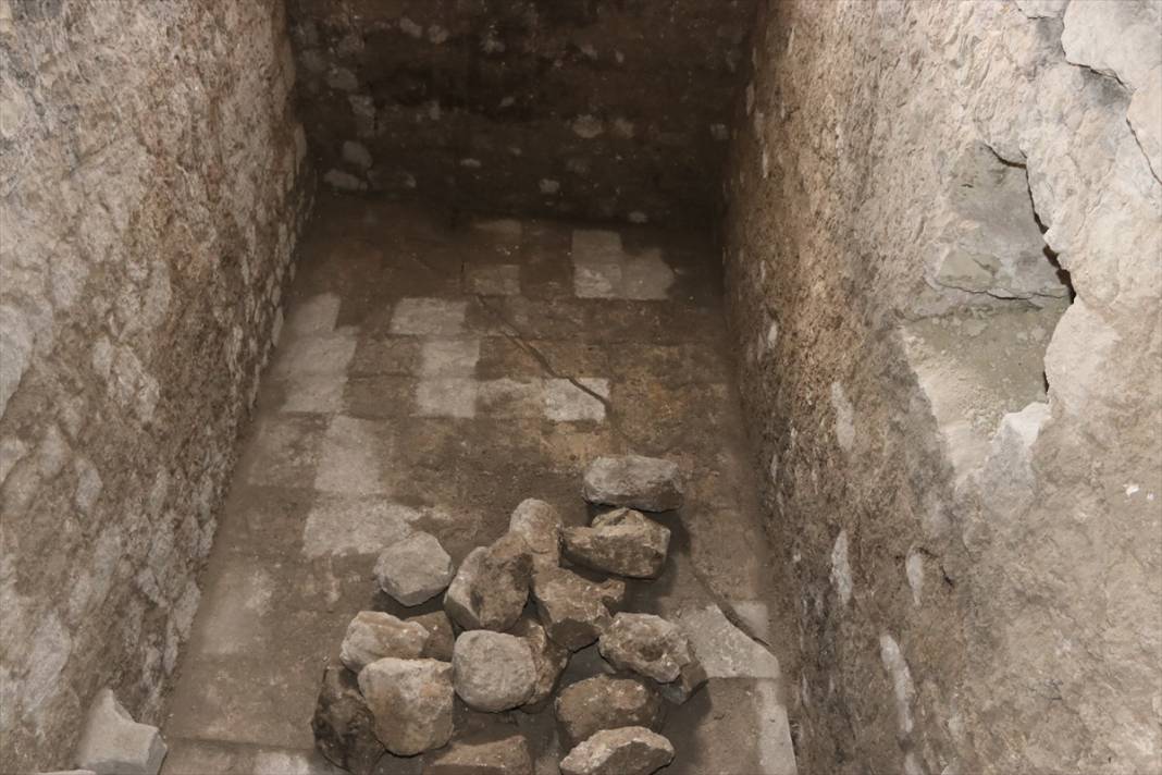 Heyecan veren buluş! Roma dönemine ait sarnıç ve kale surları ortaya çıkarıldı 6