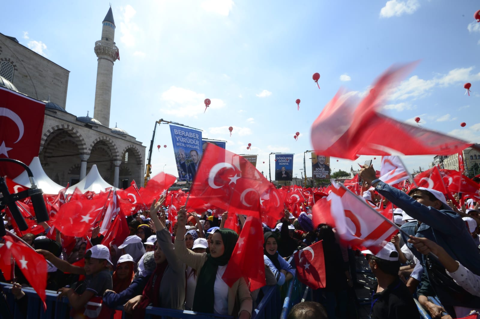 Konya’da Erdoğan coşkusu 12