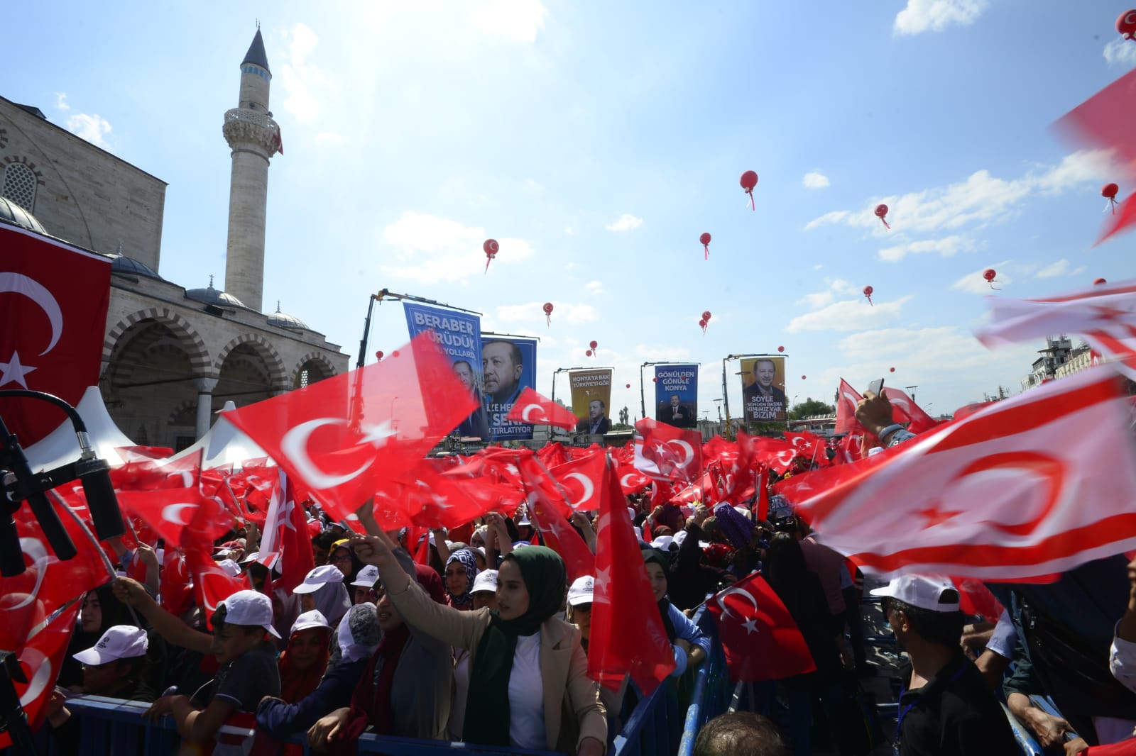 Konya’da Erdoğan coşkusu 9