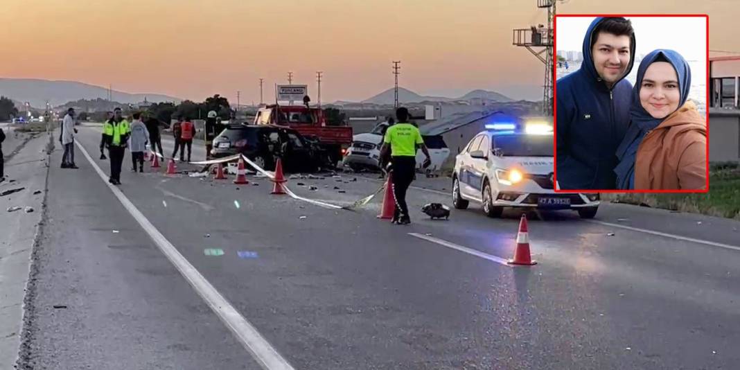 Konya’daki kazada can veren polis memuru Yusuf Yılmaz ve eşine acı veda 12