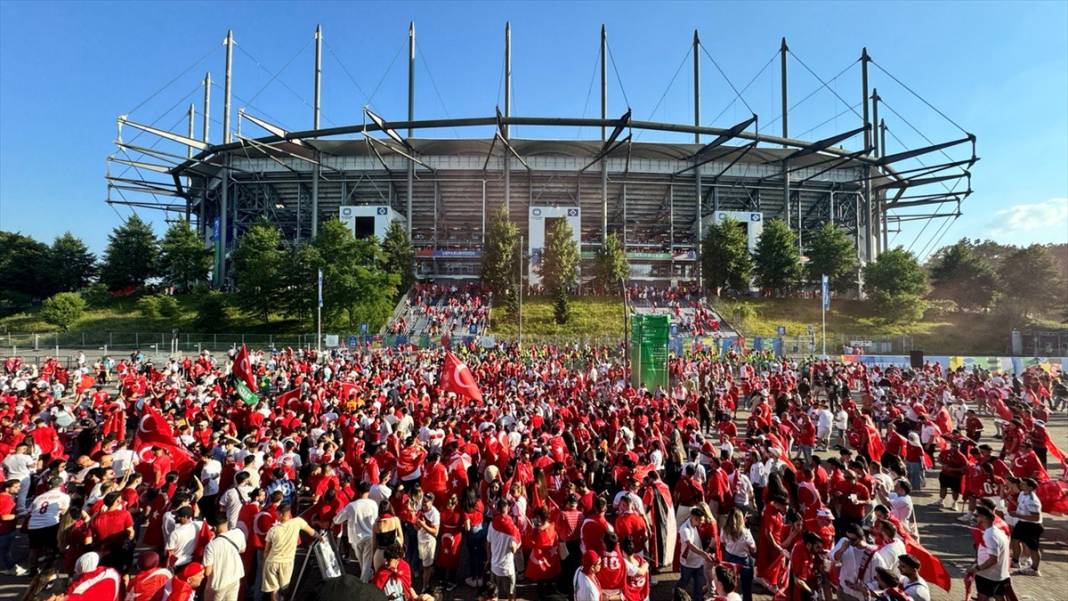 Selçuklu Seyir Tepesinde Çekya - Türkiye maçı heyecanı 15