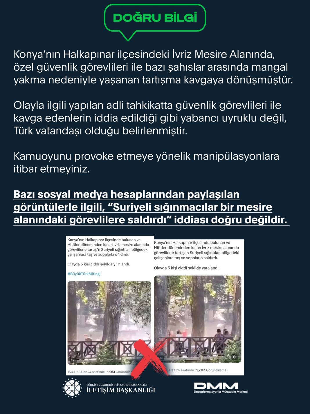 Cumhurbaşkanlığından Konya’daki gündem olan kavgaya dair açıklama 7