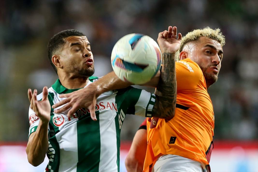 Konyaspor - Galatasaray maçından kareler 19