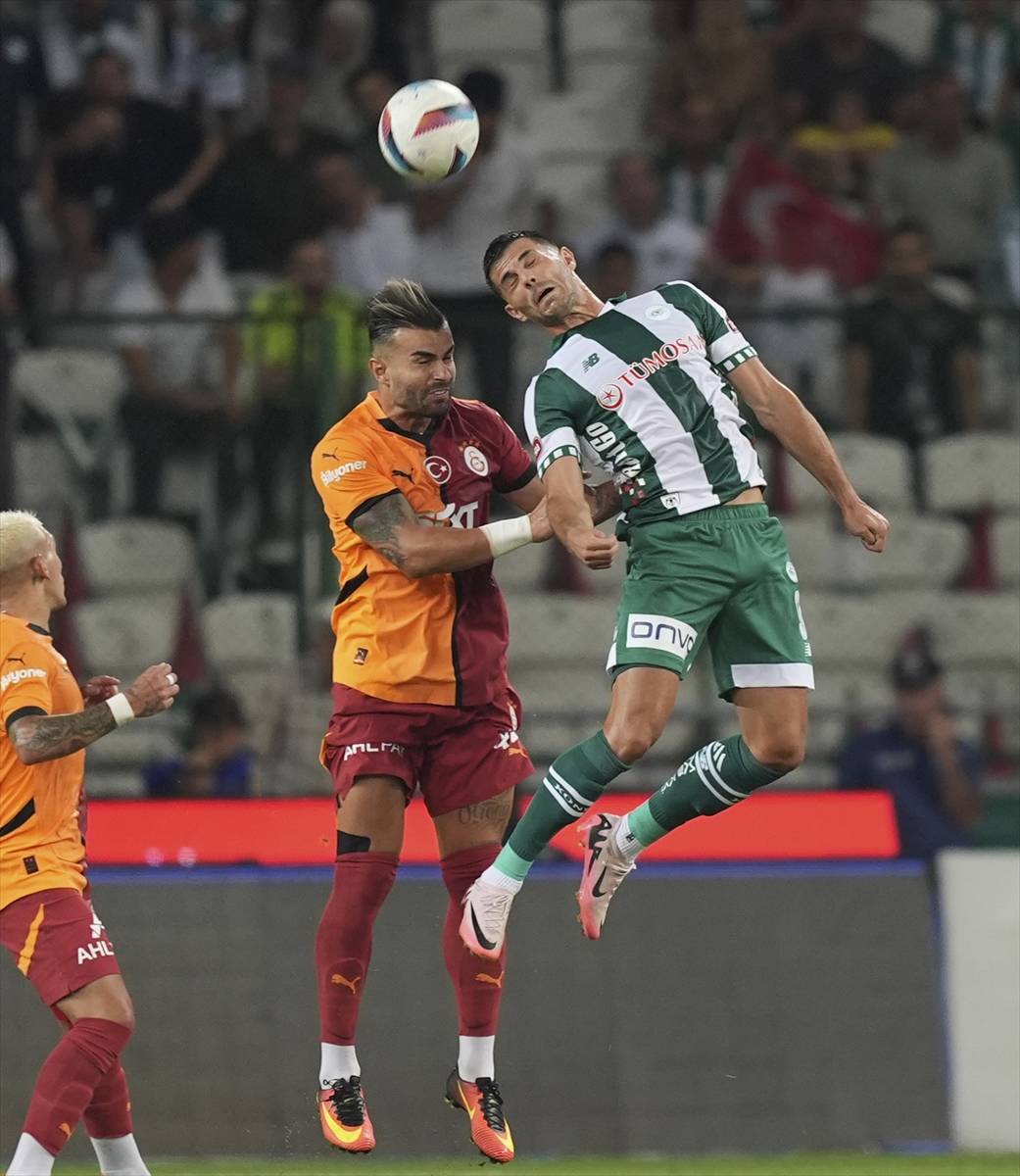 Konyaspor - Galatasaray maçından kareler 8