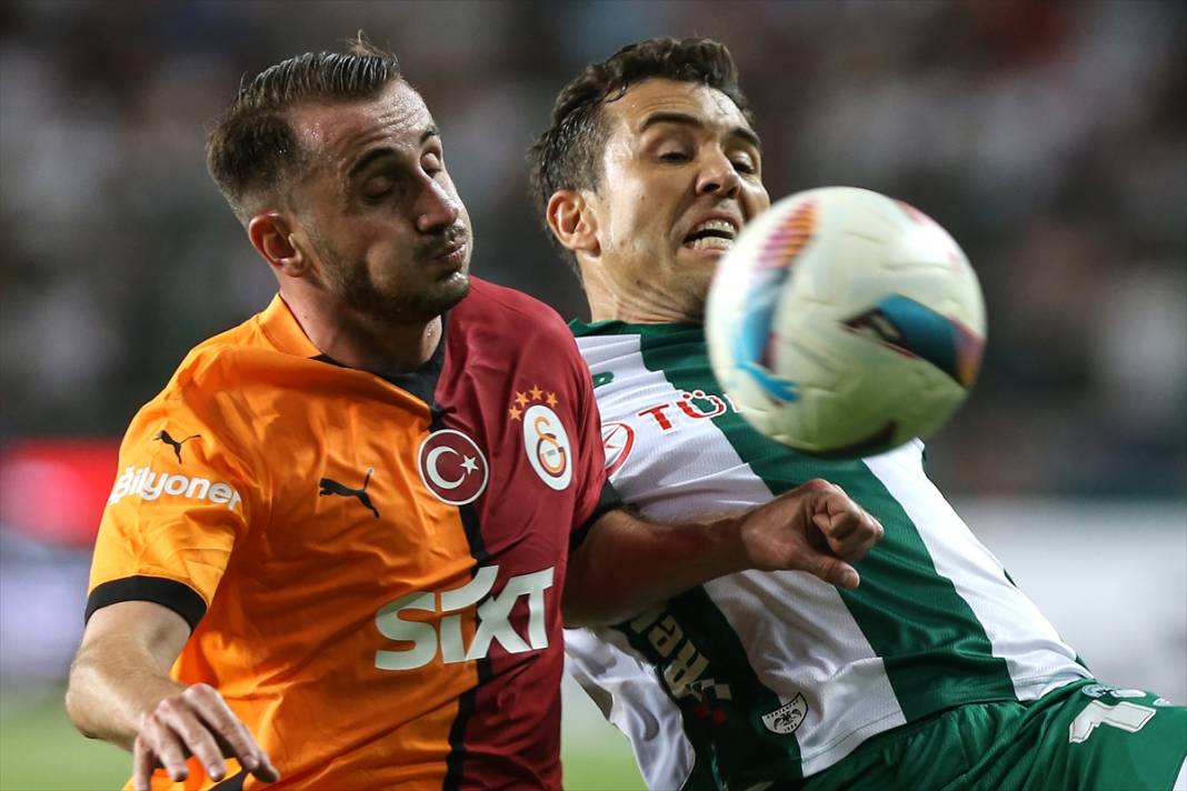 Konyaspor - Galatasaray maçından kareler 1