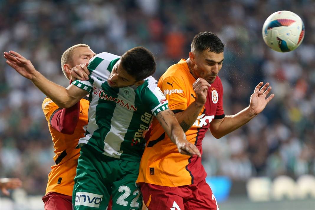 Konyaspor - Galatasaray maçından kareler 3