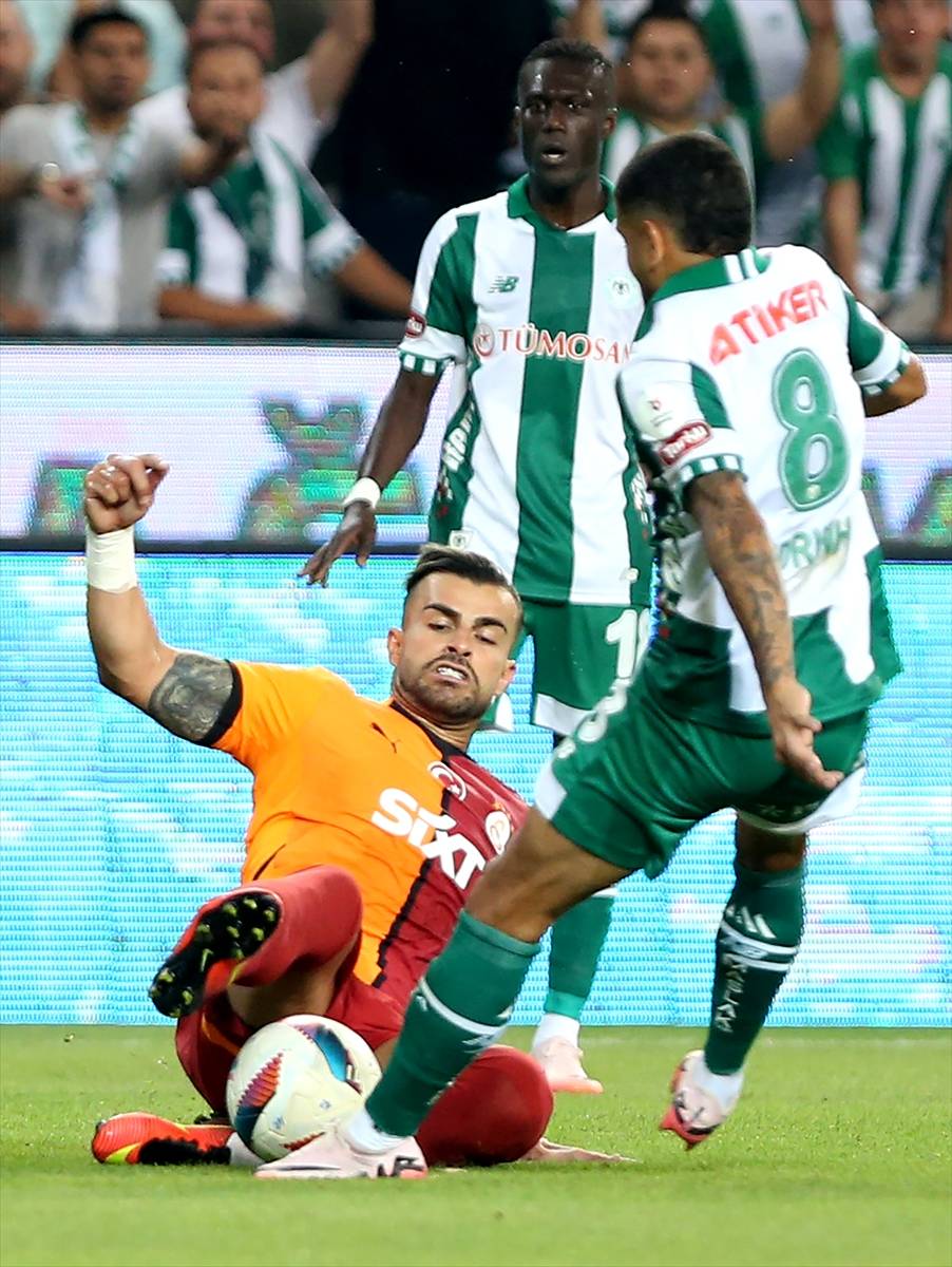 Konyaspor - Galatasaray maçından kareler 2