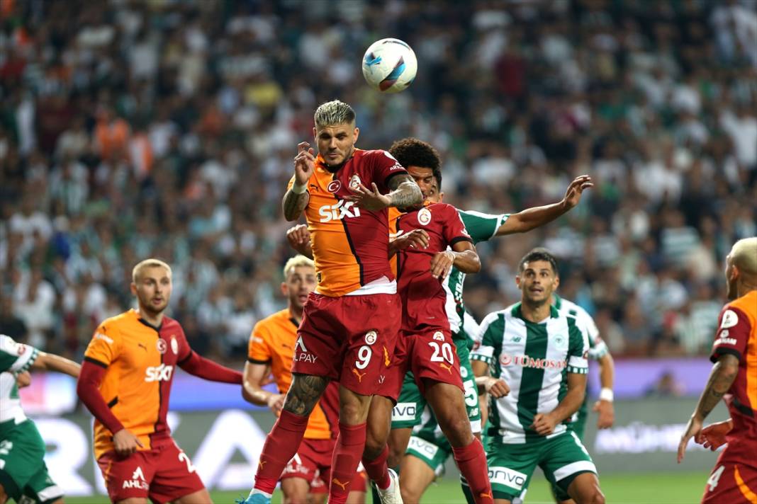 Konyaspor - Galatasaray maçından kareler 5