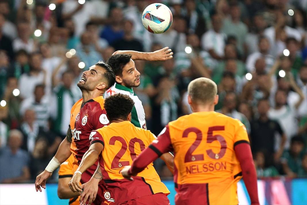 Konyaspor - Galatasaray maçından kareler 4