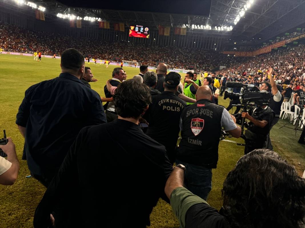 Olaylı Fenerbahçe - Göztepe maçında kazanan çıkmadı 9