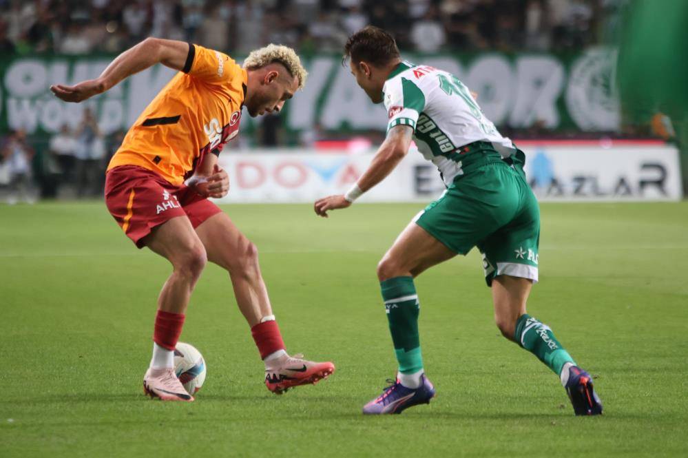 Konyaspor - Galatasaray maçından kareler 27