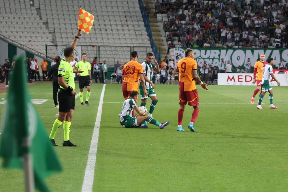 Konyaspor - Galatasaray maçından kareler 28