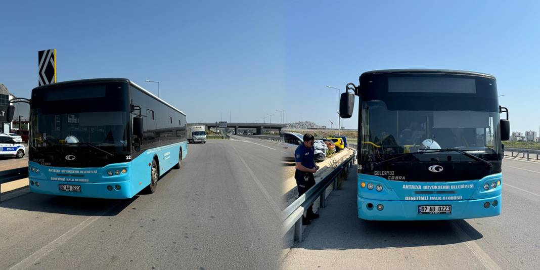 Yolcu şoförle tartıştı, otobüsün anahtarını alıp kaçtı! 3