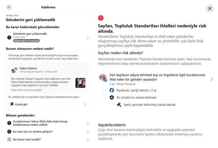 Haber Dairesi Instagram’a erişemeyenler için ücretsiz reklam sayfası açtı 5