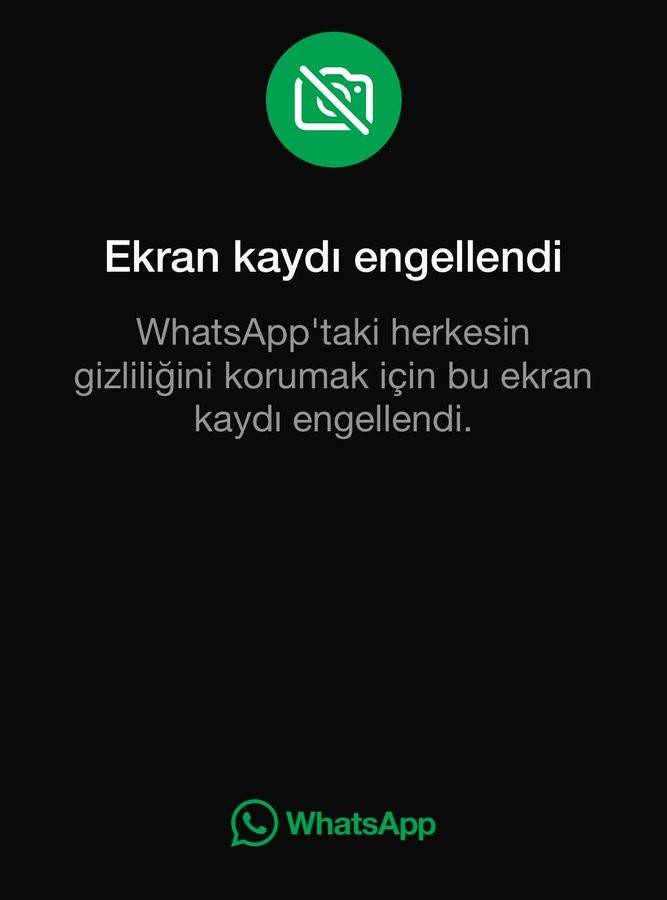 WhatsApp bir özelliğe yasak getirdi 3