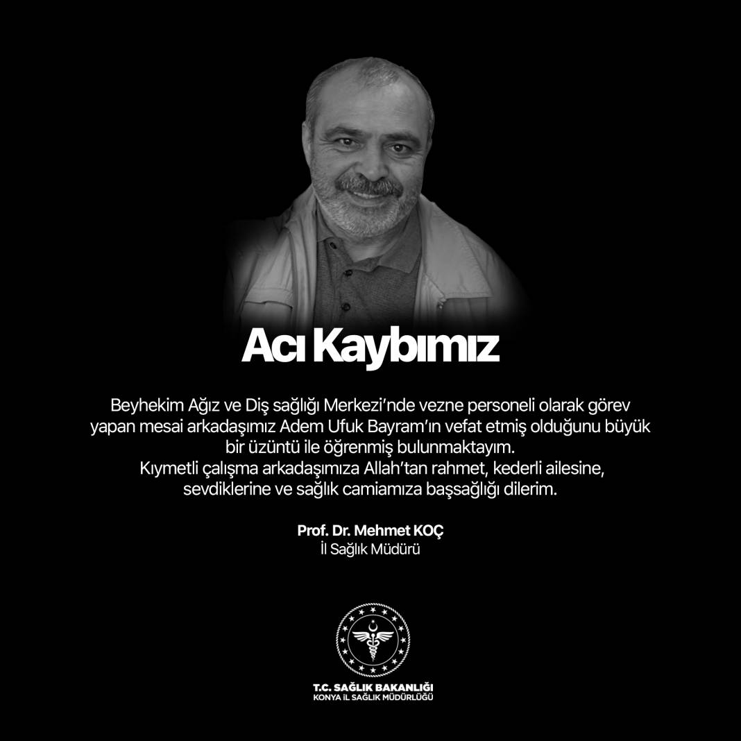 Direksiyon başında kalp krizi geçiren Adem Ufuk Bayram’dan acı haber 8