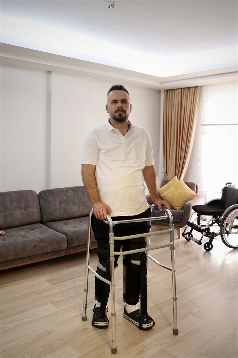 Trafik kazası sonrası felç geçiren sporcu, boccia ve masa tenisi ile hayata tutunuyor 11