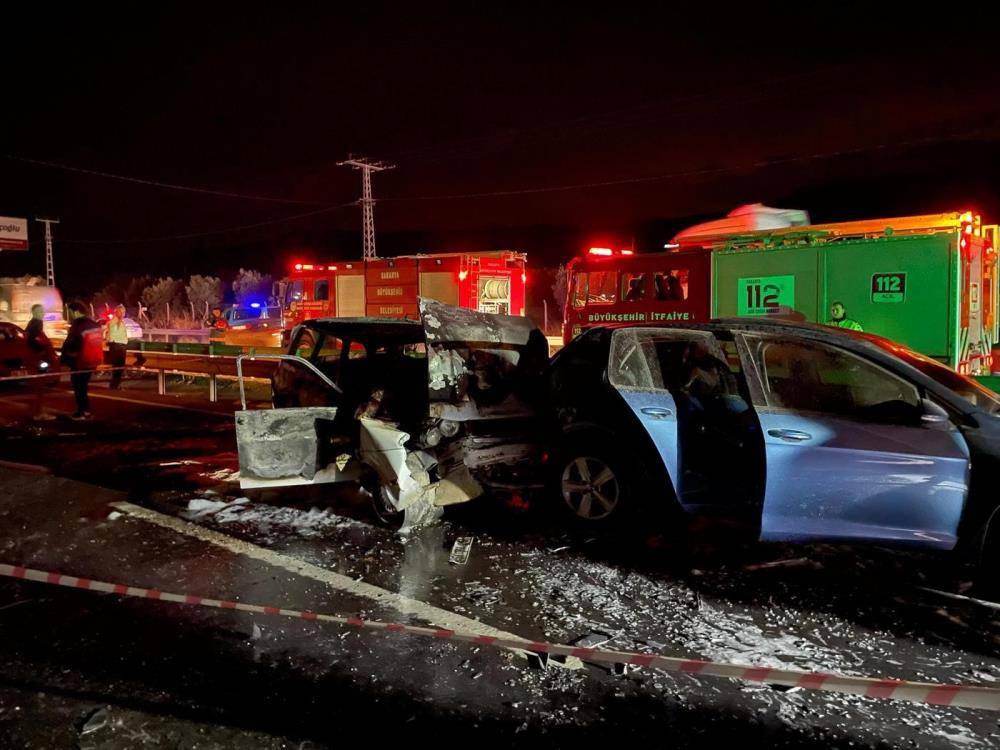 Yanan otomobilde ölen yaşlı çift Konya’dan dönüyormuş 7