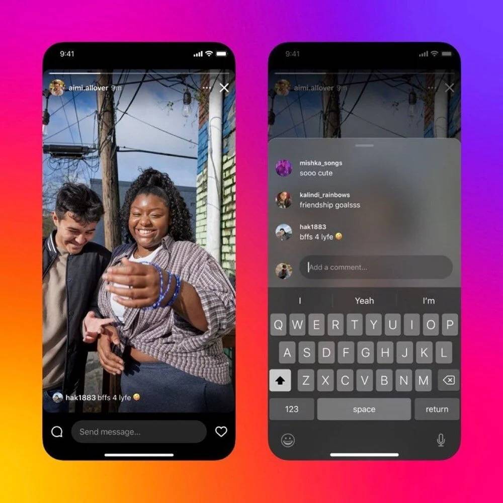 Instagram'a yeni özellik! Artık hikayelere yorum yapılabilecek 5