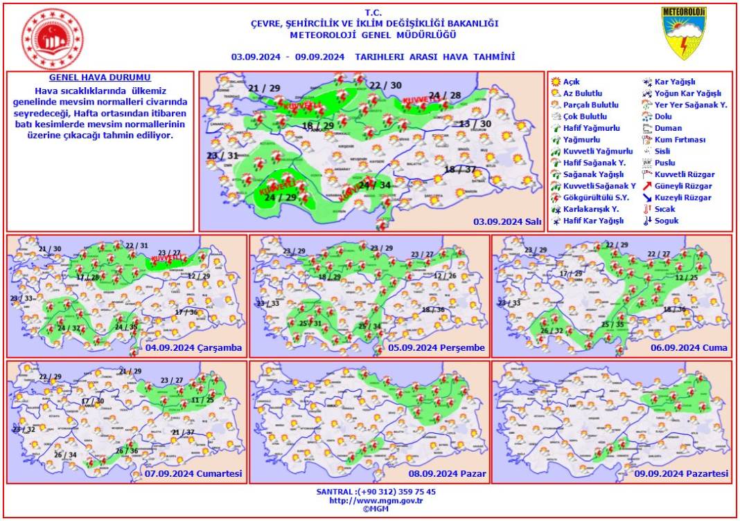 Yağışlı hava Konya’yı ne zaman terk edecek? Meteoroloji gün verdi 15