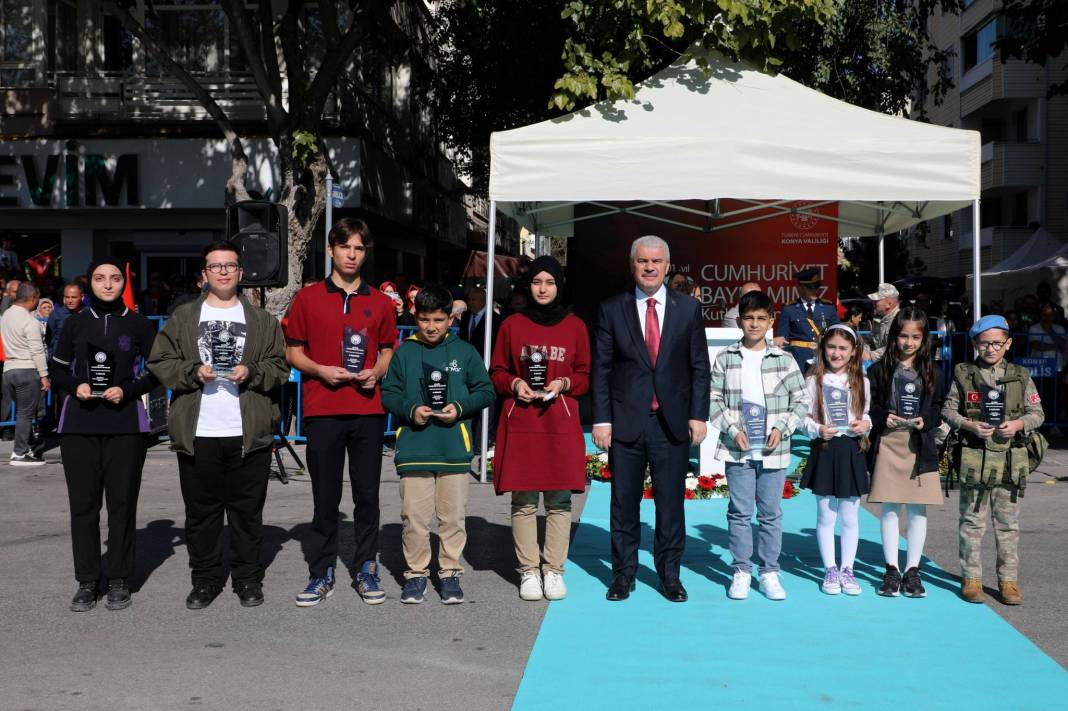 Konya'da Cumhuriyet Bayramı coşkusu 19