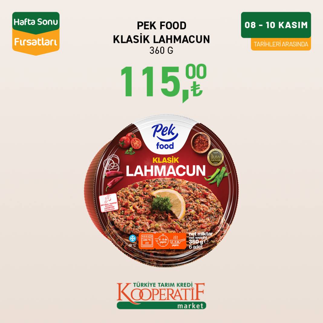 Tarım Kredi Market bu ürünlere özel indirimler yaptı 17