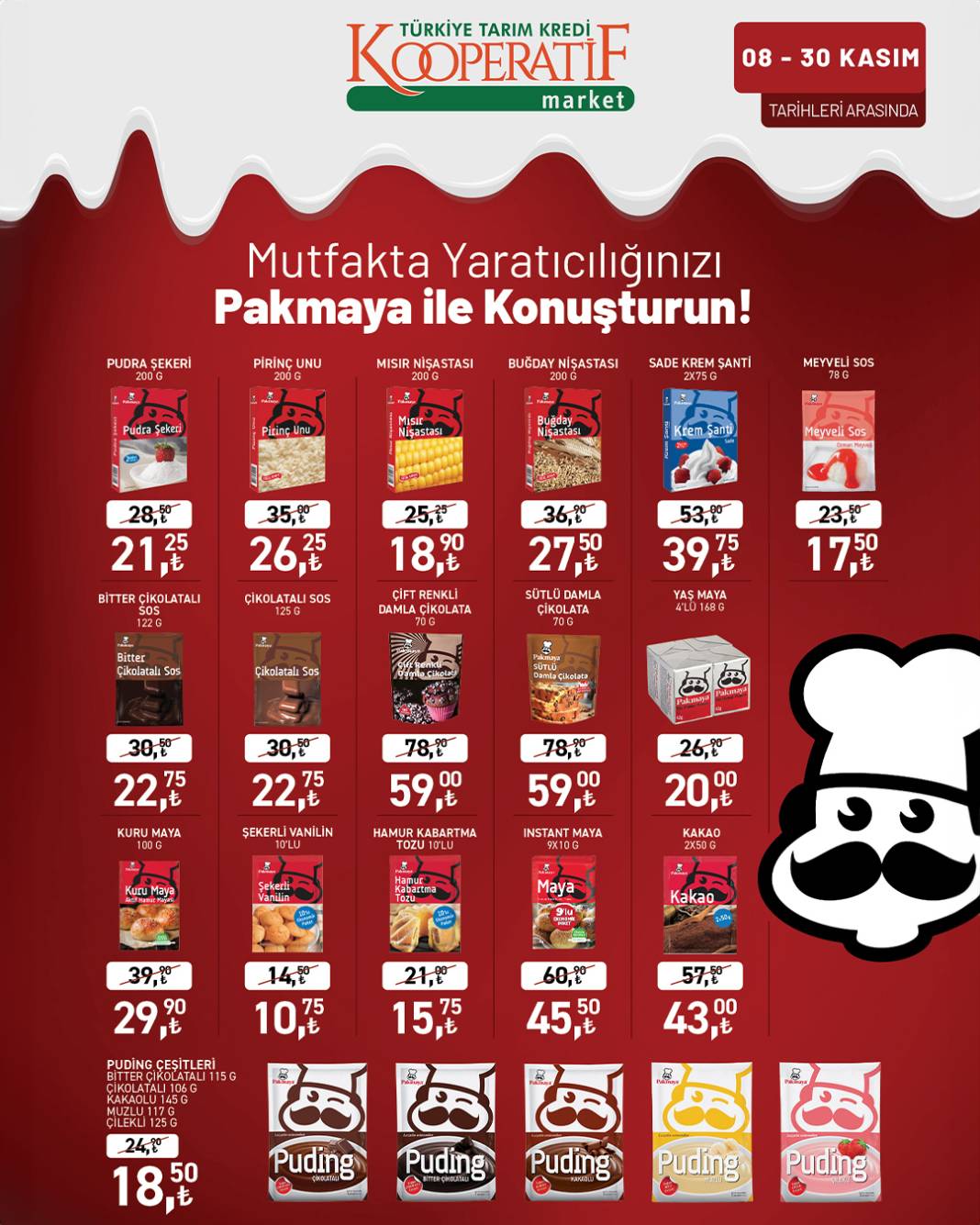 Tarım Kredi Market bu ürünlere özel indirimler yaptı 13