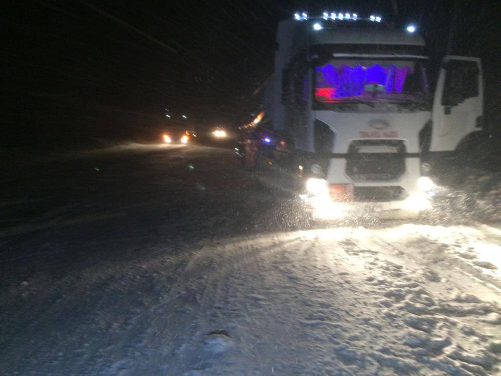 Konya’nın turizm yolunda kar kalınlığı 15 santime çıktı 6