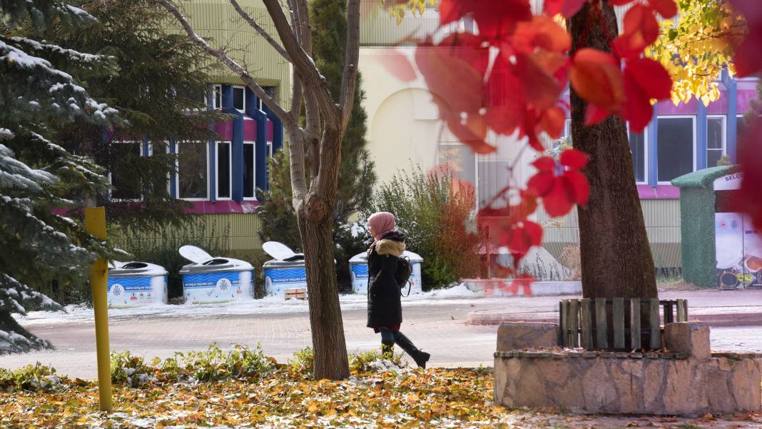 Selçuk Üniversitesi'nde mevsimler bir araya geldi 3