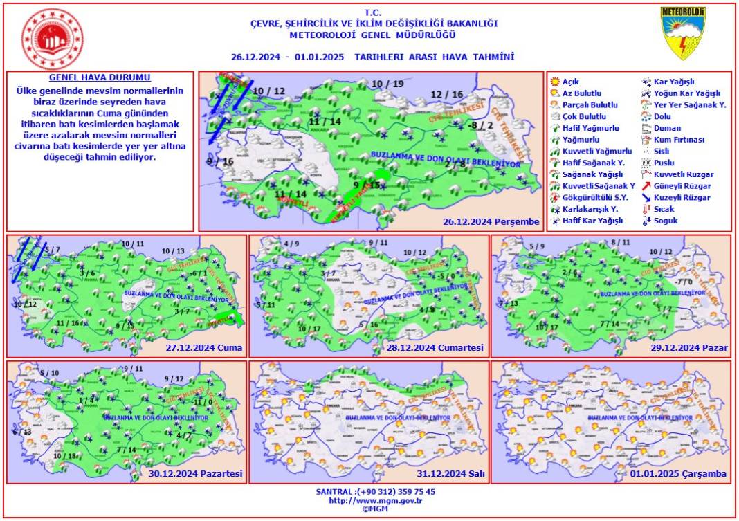 Ufukta tüm Konya için kar yağışı görüldü 19