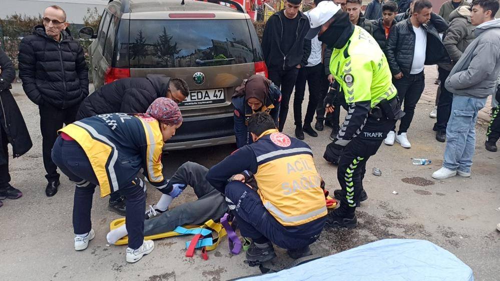 Konya’da göz göre göre gelen kaza kamerada 2