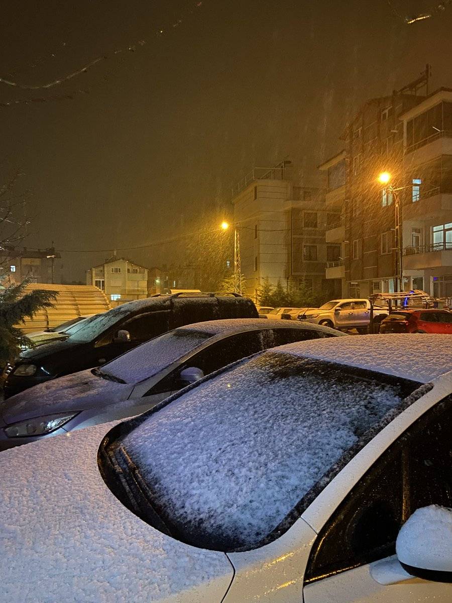 Konya özlediği kışı baharda yaşıyor 2