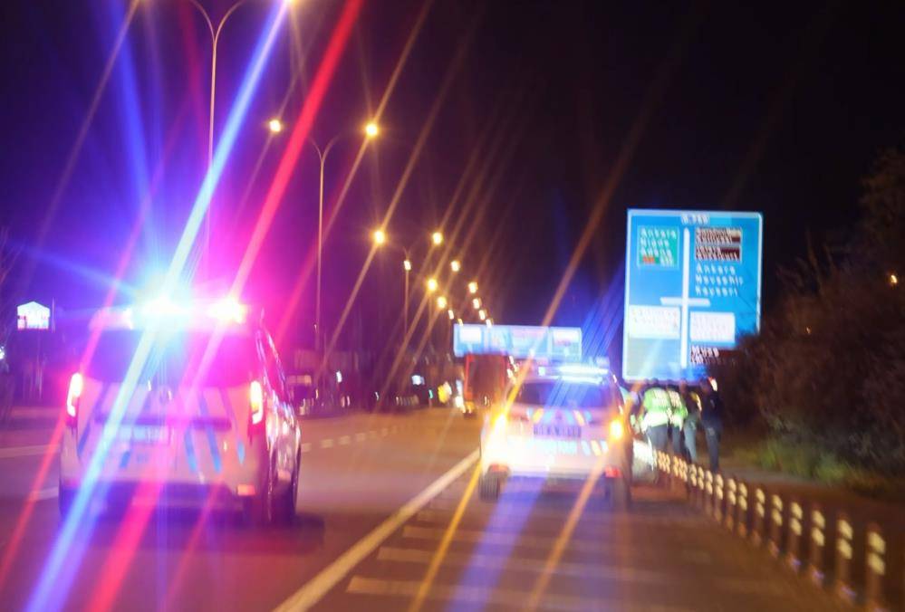 Konya yolunda polise direnen alkollü sürücü makam şoförü çıktı 1