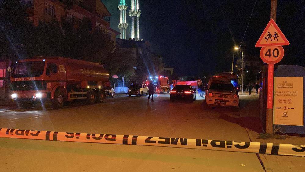 Konya’da doğalgaz patlaması! Yangın söndürüldü 18