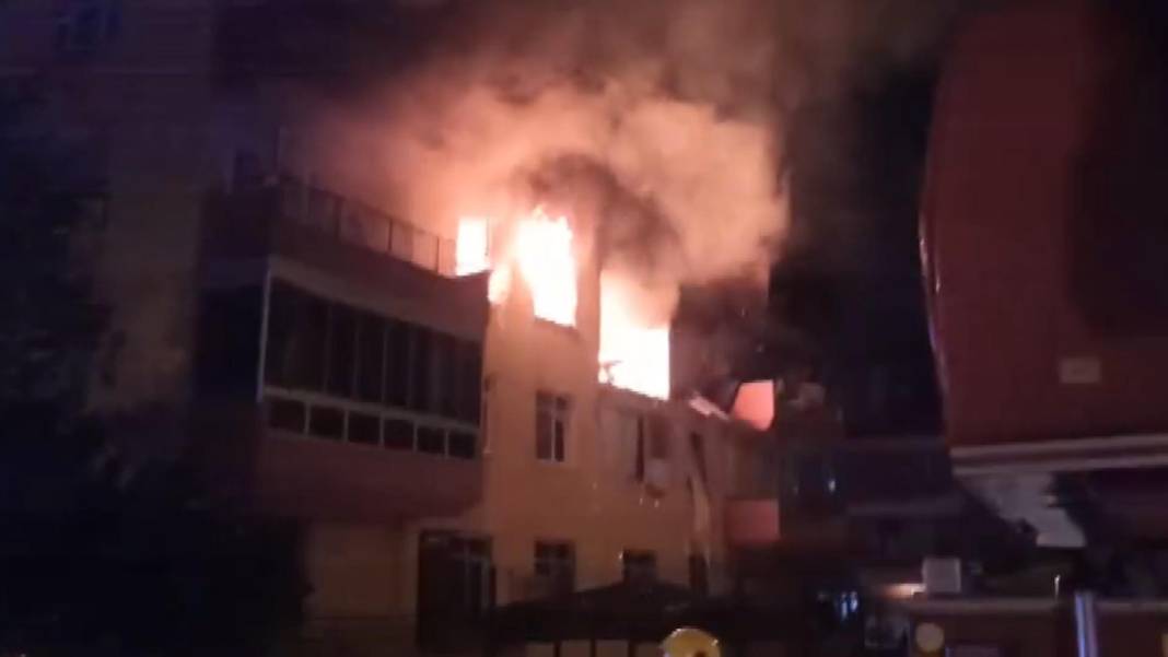 Konya’da doğalgaz patlaması! Yangın söndürüldü 1