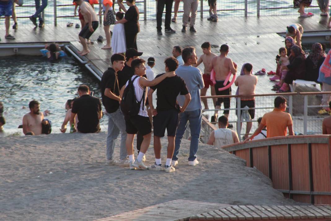 40 derece sıcaktan kaçanlar Konya’da burada serinledi 26