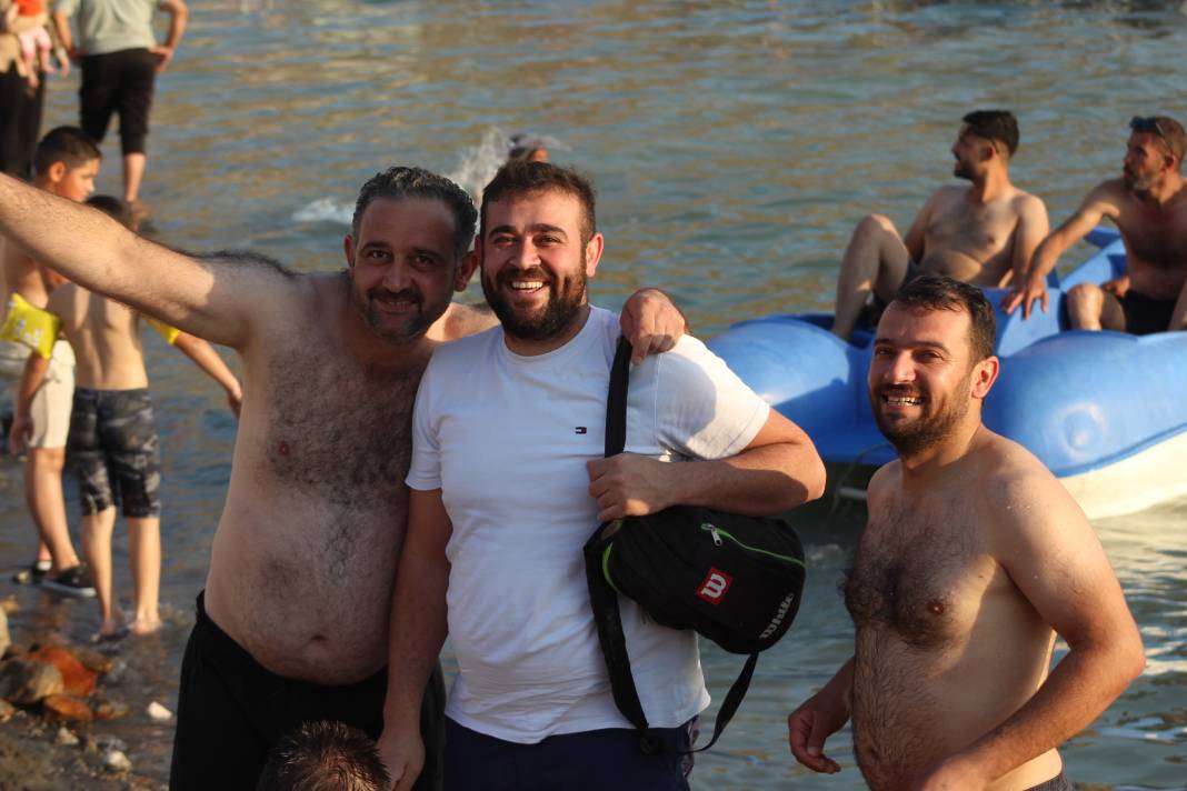 40 derece sıcaktan kaçanlar Konya’da burada serinledi 23