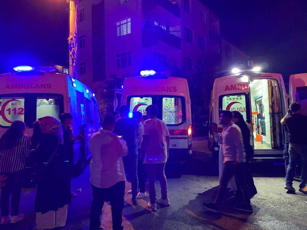 Düğün gecesinde yangın kabusu yaşadılar 3