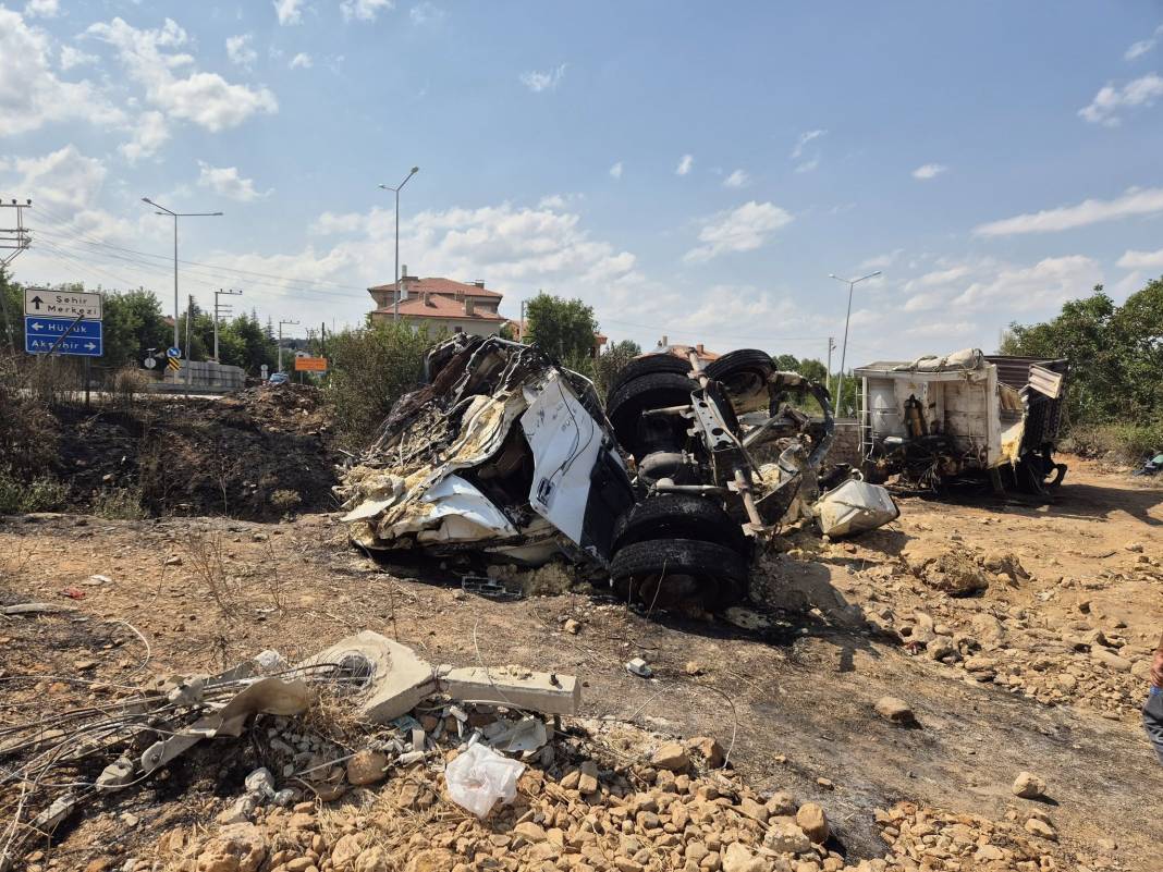 Konya’daki kazada can veren 3 kişiye acı veda 6