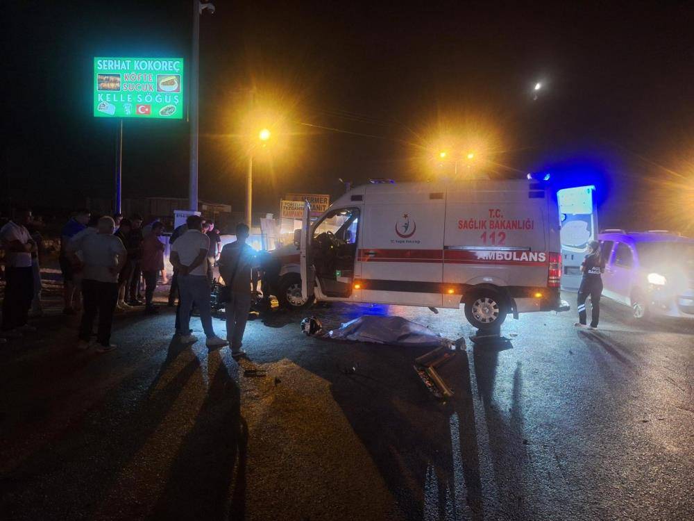 Konya plakalı motosiklet kaza yaptı, Serhat Yazar öldü 1
