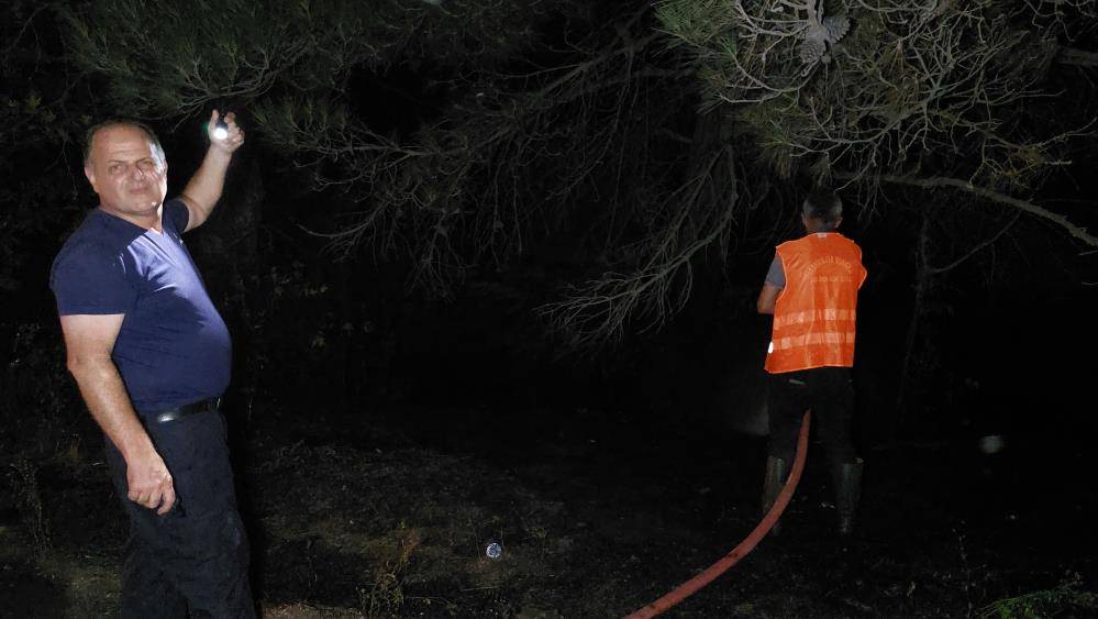 Gören film sandı! TIR, 8 kilometre alevler içinde ilerledi 15