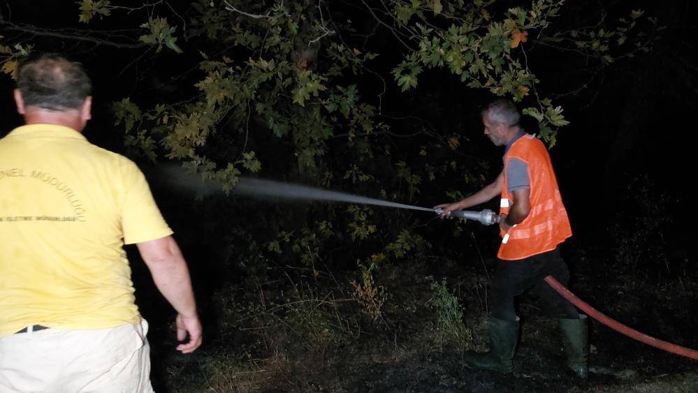 Gören film sandı! TIR, 8 kilometre alevler içinde ilerledi 17